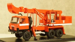 Экскаватор-планировщик UDS-114A (на шасси Tatra-815) пожарный, SSM1421, SSM 1:43
