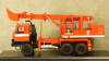Экскаватор-планировщик UDS-114A (на шасси Tatra-815) пожарный, SSM1421, SSM 1:43