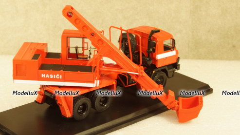 Экскаватор-планировщик UDS-114A (на шасси Tatra-815) пожарный, SSM1421, SSM 1:43