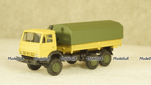 КамАЗ 4310 бортовой с тентом, Herpa 1:87 