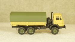 КамАЗ 4310 бортовой с тентом, Herpa 1:87 