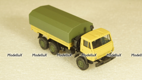 КамАЗ 4310 бортовой с тентом, Herpa 1:87 