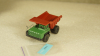 БЕЛАЗ 540А карьерный самосвал зелёный/красный, Бригадир 1:87