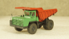 БЕЛАЗ 540А карьерный самосвал зелёный/красный, Бригадир 1:87