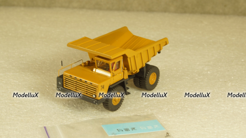 БЕЛАЗ 540А карьерный самосвал желтый, Бригадир 1:87