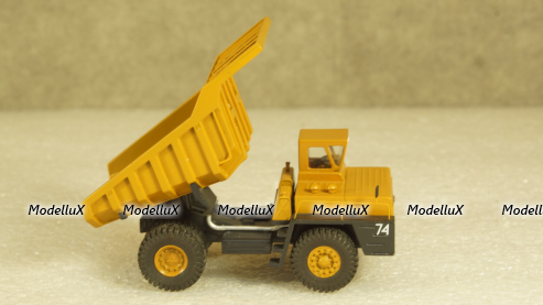 БЕЛАЗ 540А карьерный самосвал желтый, Бригадир 1:87
