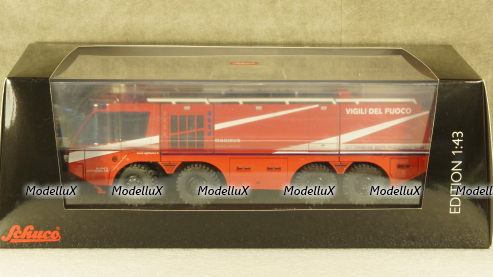 Iveco Magirus Super X8 "Vigli del Fuoco", 50713501, Schuco 1:43