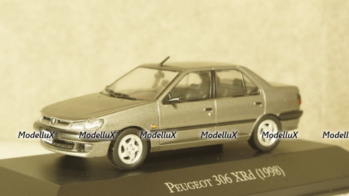 Peugeot 306 XRd 1998 greymetallic, Altaya 1:43