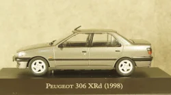 Peugeot 306 XRd 1998 greymetallic, Altaya 1:43