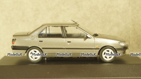 Peugeot 306 XRd 1998 greymetallic, Altaya 1:43