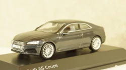 Audi A5 Coupe 2016 dark grey, Spark 1:43