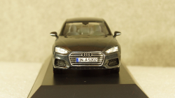 Audi A5 Coupe 2016 dark grey, Spark 1:43