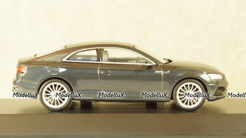Audi A5 Coupe 2016 dark grey, Spark 1:43