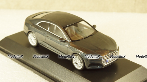 Audi A5 Coupe 2016 dark grey, Spark 1:43