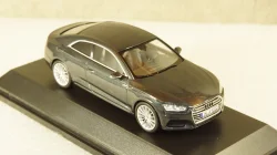Audi A5 Coupe 2016 dark grey, Spark 1:43