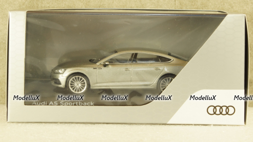 Audi A5 Sportback 2017 silver, Spark 1:43