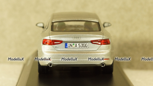 Audi A5 Sportback 2017 silver, Spark 1:43 Уценка!