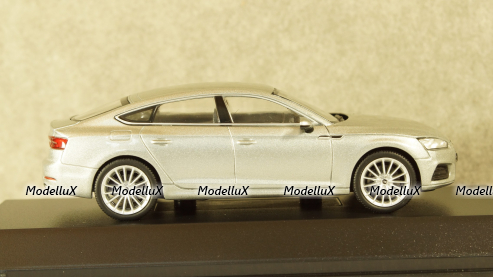 Audi A5 Sportback 2017 silver, Spark 1:43 Уценка!
