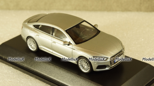 Audi A5 Sportback 2017 silver, Spark 1:43 Уценка!
