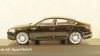 Audi A5 Sportback 2017 black, Spark 1:43