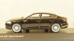 Audi A5 Sportback 2017 black, Spark 1:43