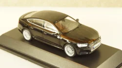 Audi A5 Sportback 2017 black, Spark 1:43