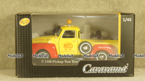 Chevrolet C3100 Pickup Tow Truck, Cararama 1:43