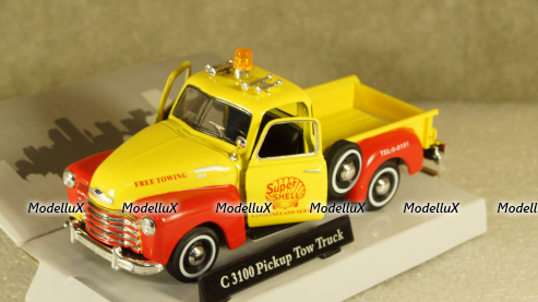 Chevrolet C3100 Pickup Tow Truck, Cararama 1:43
