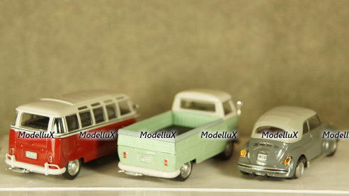Volkswagen Classic set of 3, Cararama 1:43