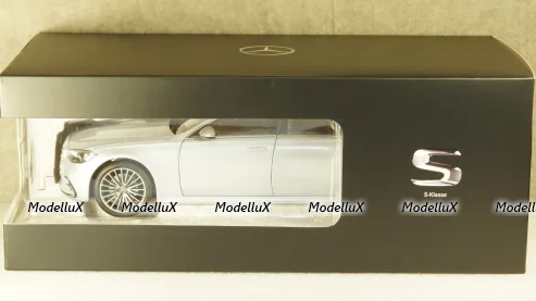 Mercedes S500 (W223) 2021 silver, S-Class, B66960633, Norev 1:18