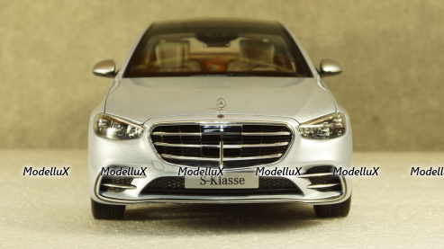 Mercedes S500 (W223) 2021 silver, S-Class, B66960633, Norev 1:18