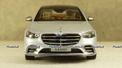 Mercedes S500 (W223) 2021 silver, S-Class, B66960633, Norev 1:18