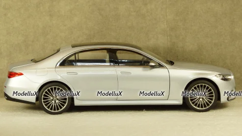 Mercedes S500 (W223) 2021 silver, S-Class, B66960633, Norev 1:18