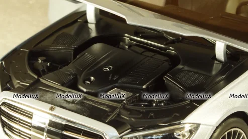 Mercedes S500 (W223) 2021 silver, S-Class, B66960633, Norev 1:18