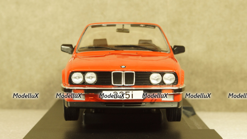 BMW 325i (E30) Convertible red, MCG18151, MCG 1:18