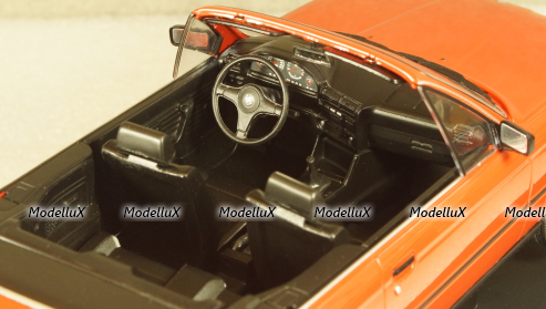 BMW 325i (E30) Convertible red, MCG18151, MCG 1:18