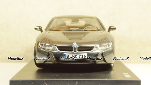 BMW i8 Sophisto & Frozen Grey, 97082, Paragon 1:18