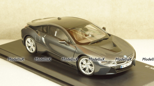 BMW i8 Sophisto & Frozen Grey, 97082, Paragon 1:18