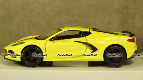 Chevrolet Corvette C8 Stingray 2020 yellow, 31527, Maisto 1:24