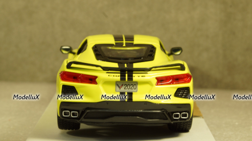 Chevrolet Corvette C8 Stingray 2020 yellow, 31527, Maisto 1:24