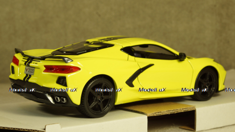 Chevrolet Corvette C8 Stingray 2020 yellow, 31527, Maisto 1:24