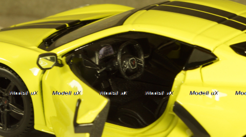 Chevrolet Corvette C8 Stingray 2020 yellow, 31527, Maisto 1:24