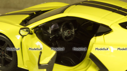 Chevrolet Corvette C8 Stingray 2020 yellow, 31527, Maisto 1:24