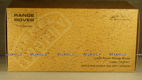 Range Rover Camel Trophy Papua New Guinea 1982 dirty version, ALM810110, Almost Real 1:18