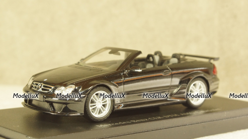 Mercedes CLK Cabriolet DTM "Street" Black, 3219BK, Kyosho 1:43