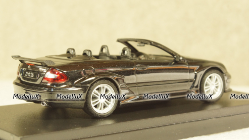 Mercedes CLK Cabriolet DTM "Street" Black, 3219BK, Kyosho 1:43