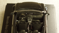 Mercedes CLK Cabriolet DTM "Street" Black, 3219BK, Kyosho 1:43