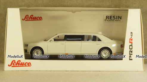 Aurus Senat white, 450910100, Schuco 1:43