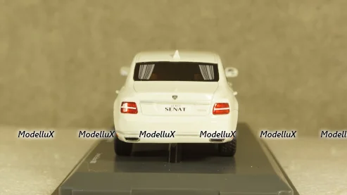 Aurus Senat white, 450910100, Schuco 1:43