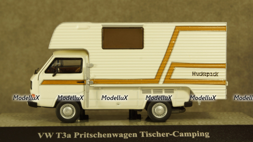 Volkswagen T3a PRITSCHENWAGEN TISCHER-CAMPING, PCL11528, Premium Classixxs 1:43